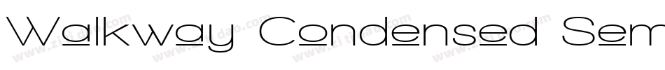 Walkway Condensed SemiBold字体转换